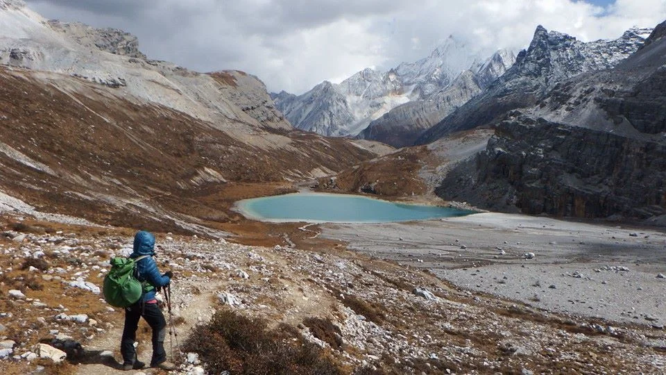 Off the beaten path in China's Yading Nature Reserve.
