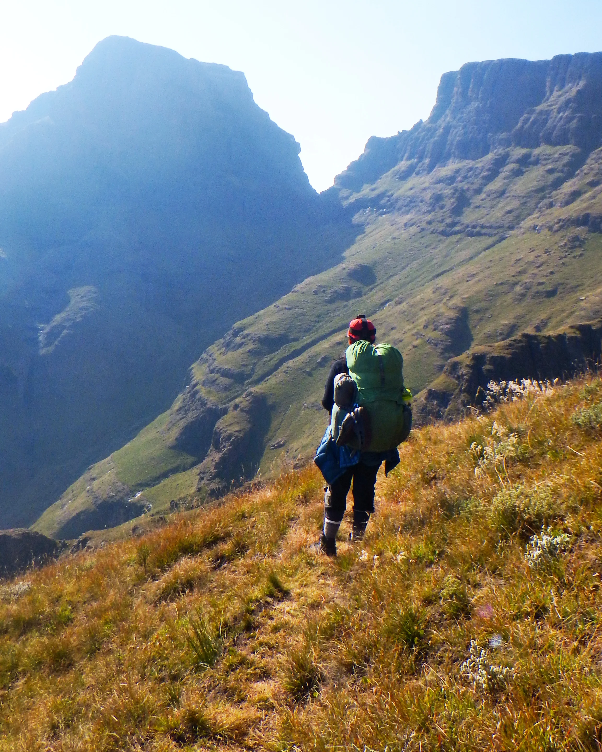 Over a 6 day trek in Drakensberg, South Africa, Go Lite was as tough as the terrain. 