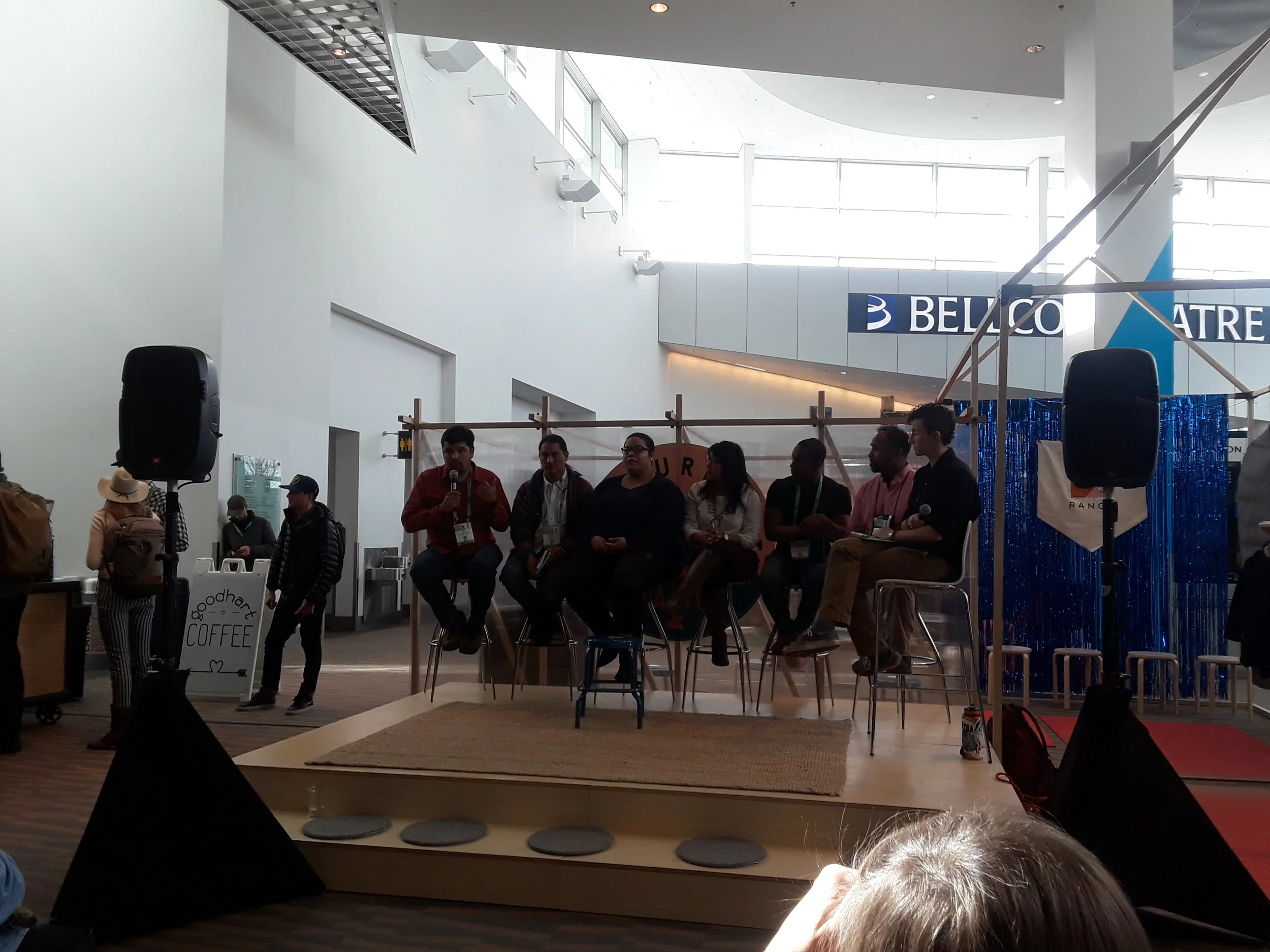 The one of the few diversity panels scheduled at OR.