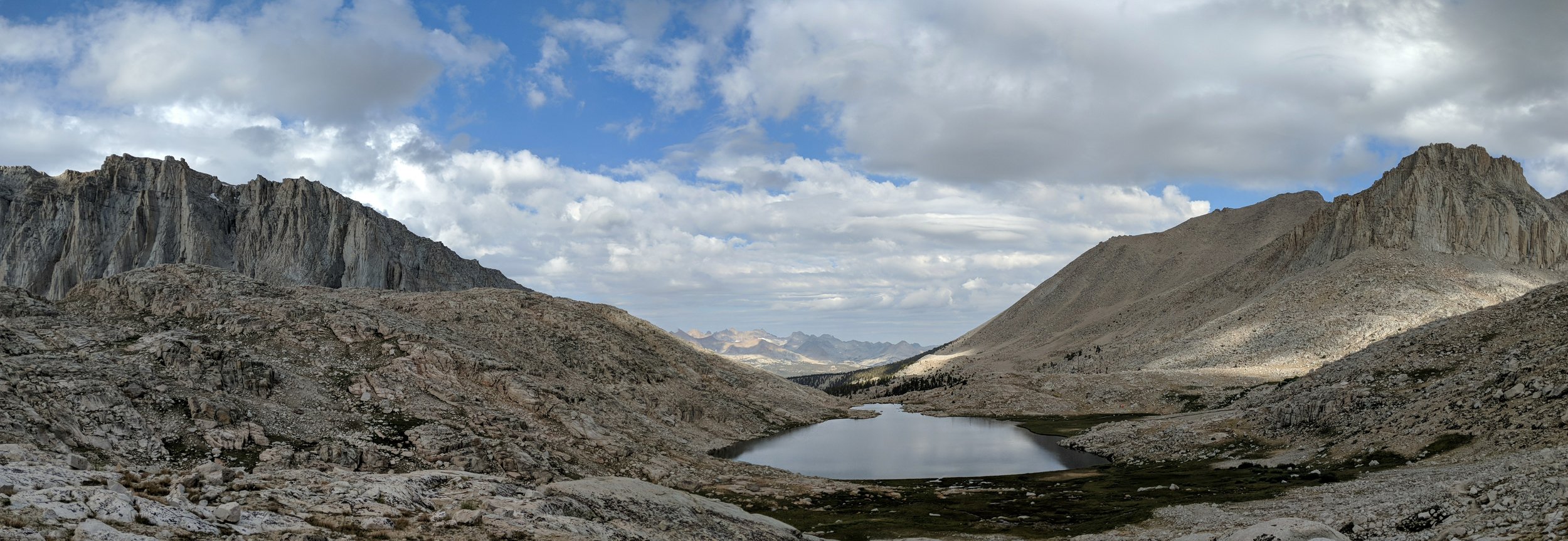 Guitar lake at a distance.