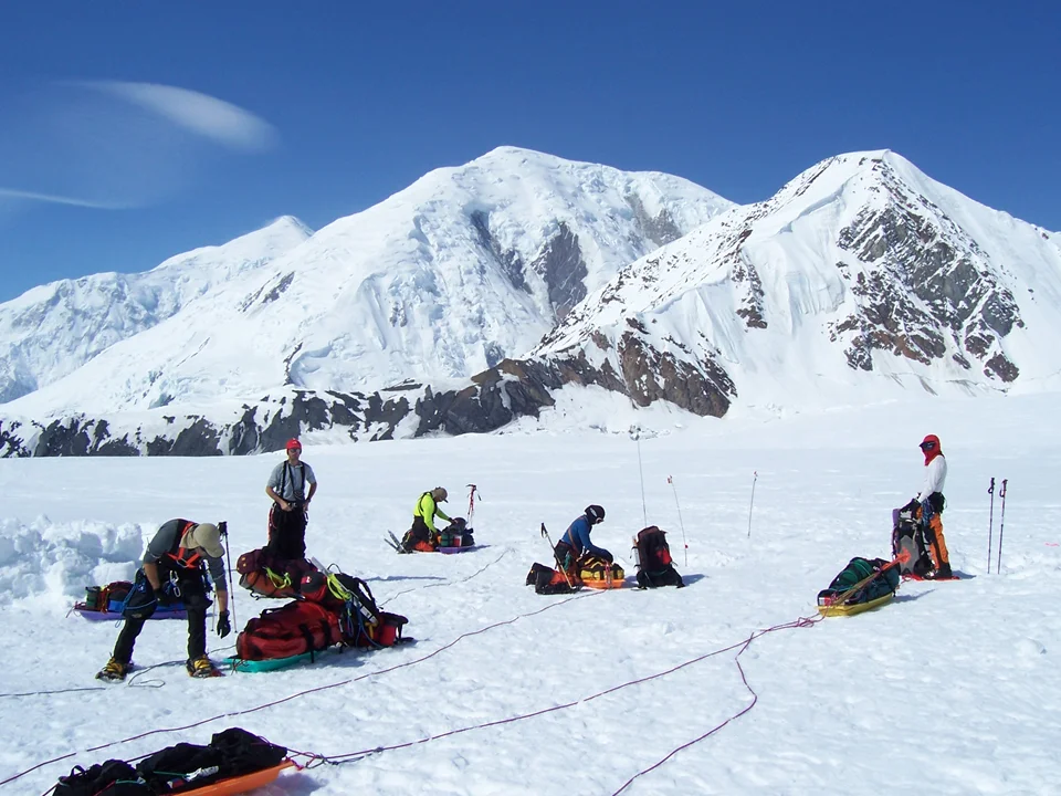 Training in Denali, US.