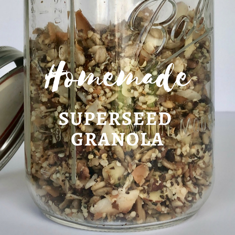 Homemade Super Seed Granola (Low-Carb/Keto-Friendly)