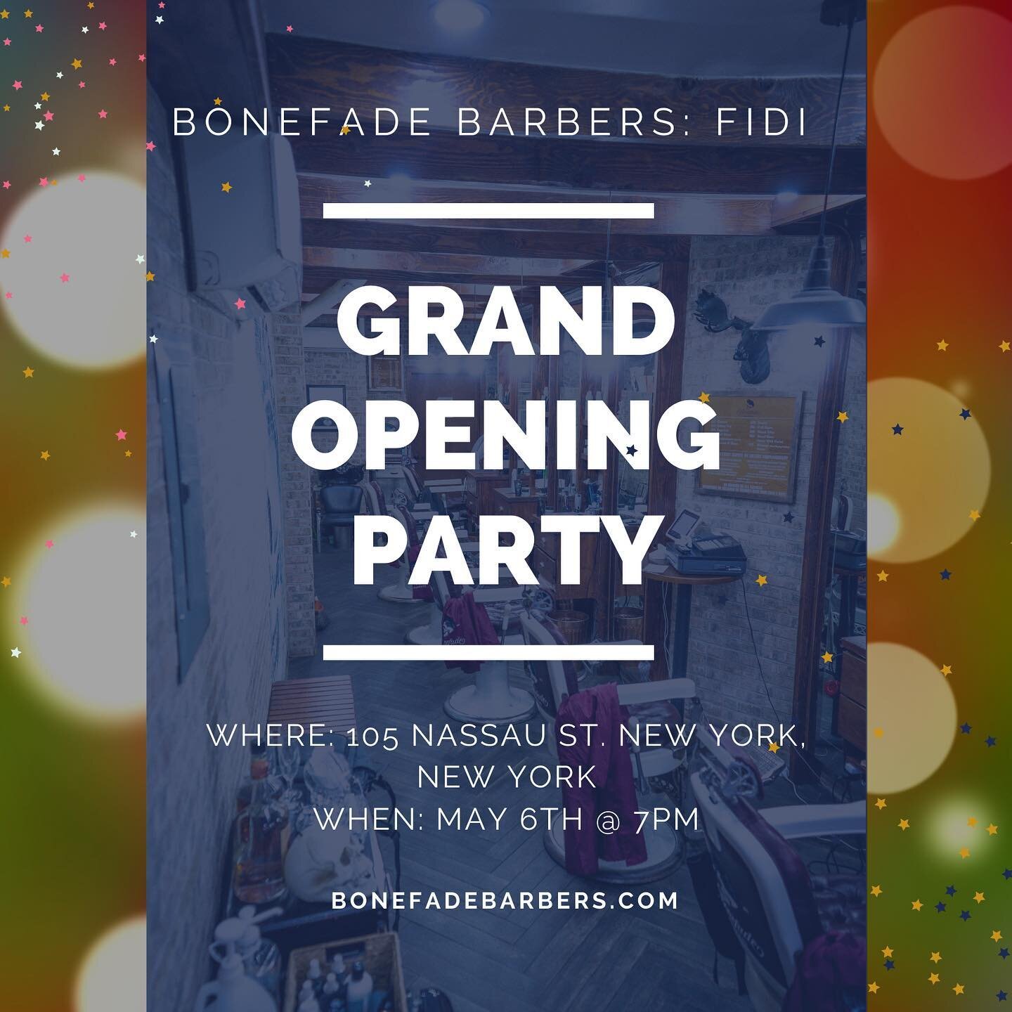 TODAY IS THE DAY! Share this on your story and tag us for a chance to win a free facial with your next haircut 🎉💈

SEE YOU TONIGHT 🎊