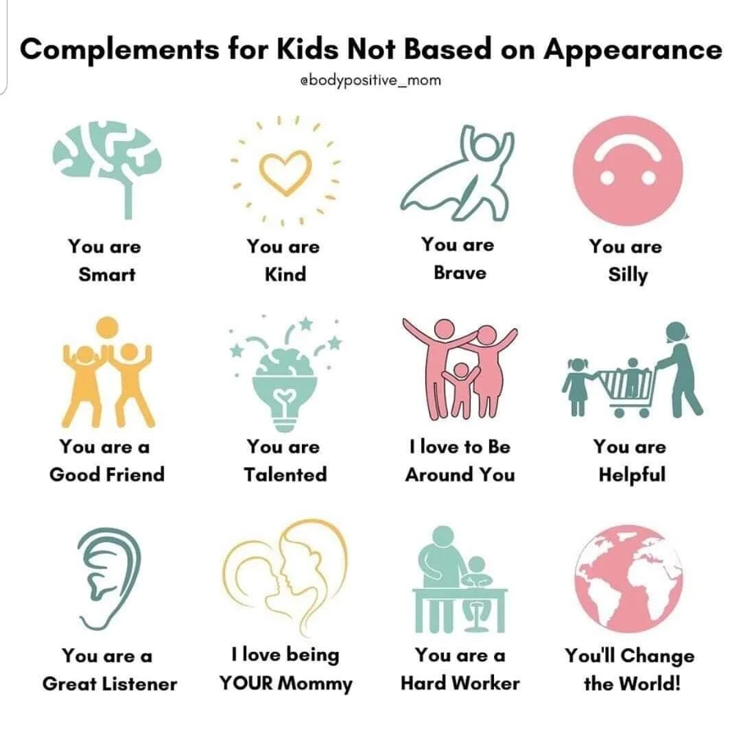 Complements for Kids Not Based on Appearance