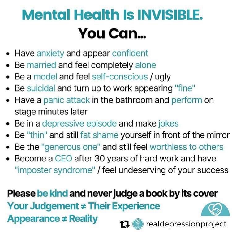 Mental Health is Invisible