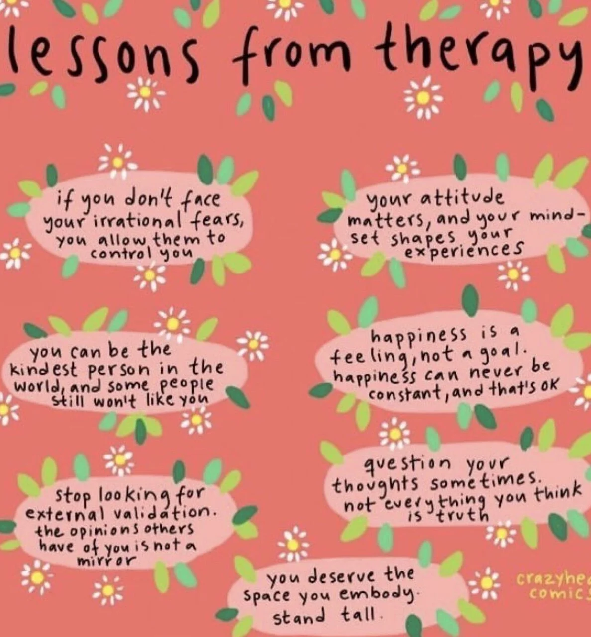 Lessons From Therapy