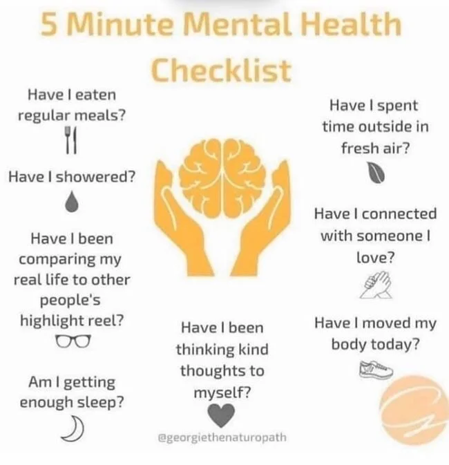5 Minute Mental Health Checklist