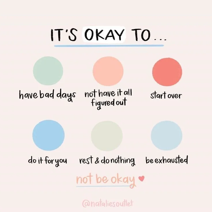 It's okay not to be okay