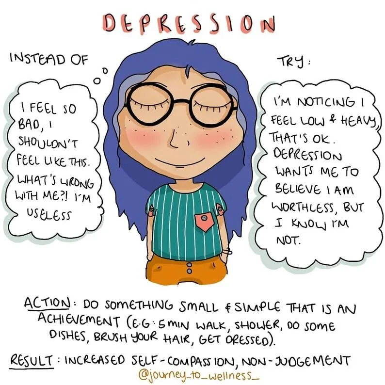 Depression: Instead of, try...