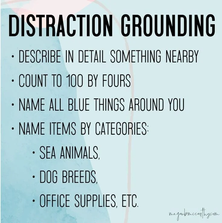 Distraction Grounding