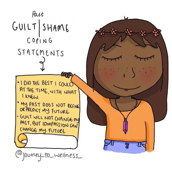 Guilt/shame coping statements