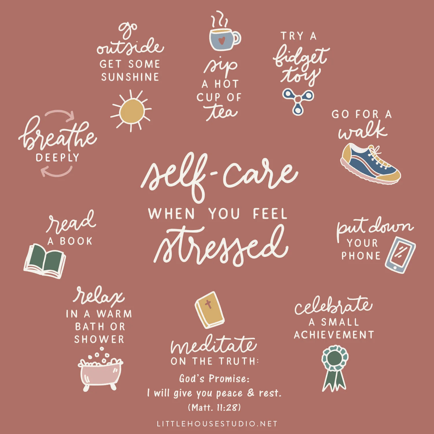 Self-care when you feel stressed