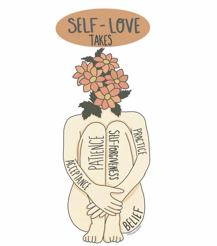 Self-love takes...