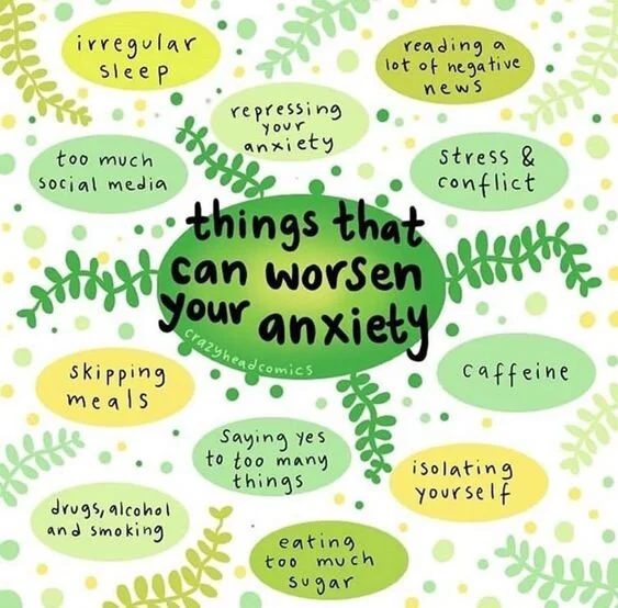 Things That Can Worsen Your Anxiety