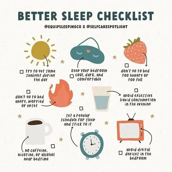 Better Sleep Checklist