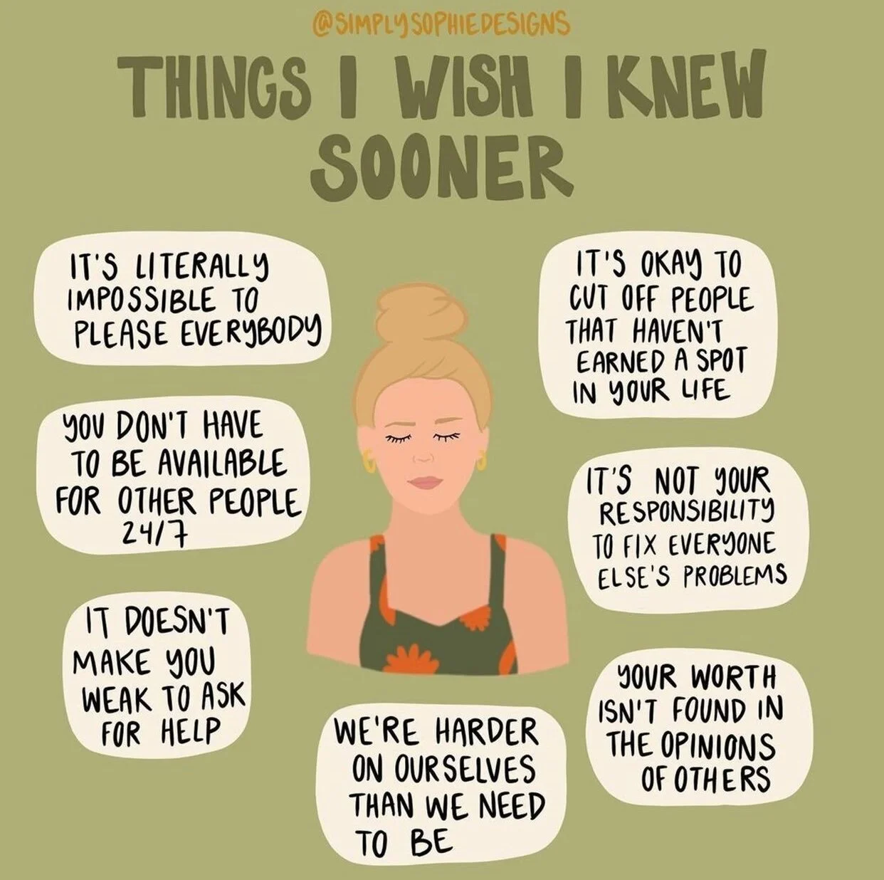 Things I Wish I Knew Sooner