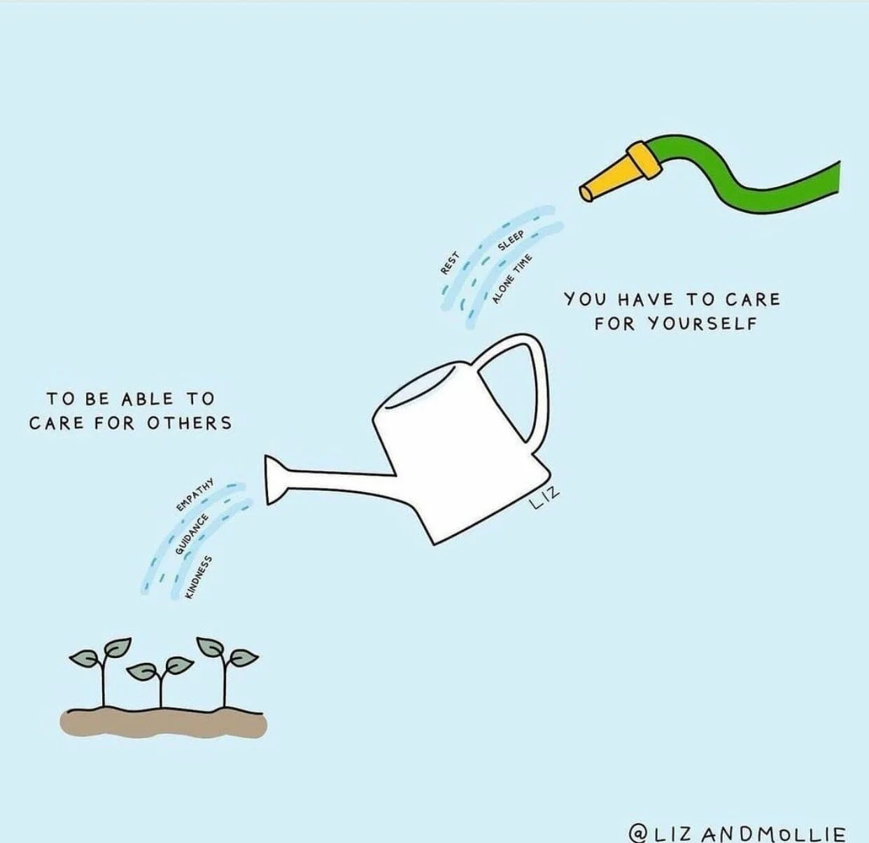 To Be Able To Care For Others...