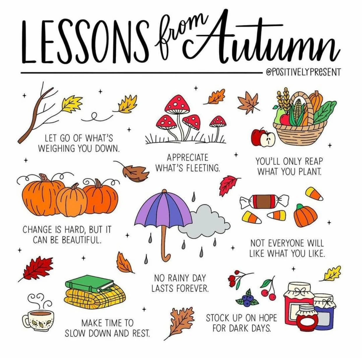 Lessons from Autumn