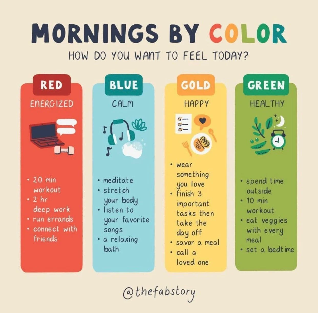 Mornings by Color