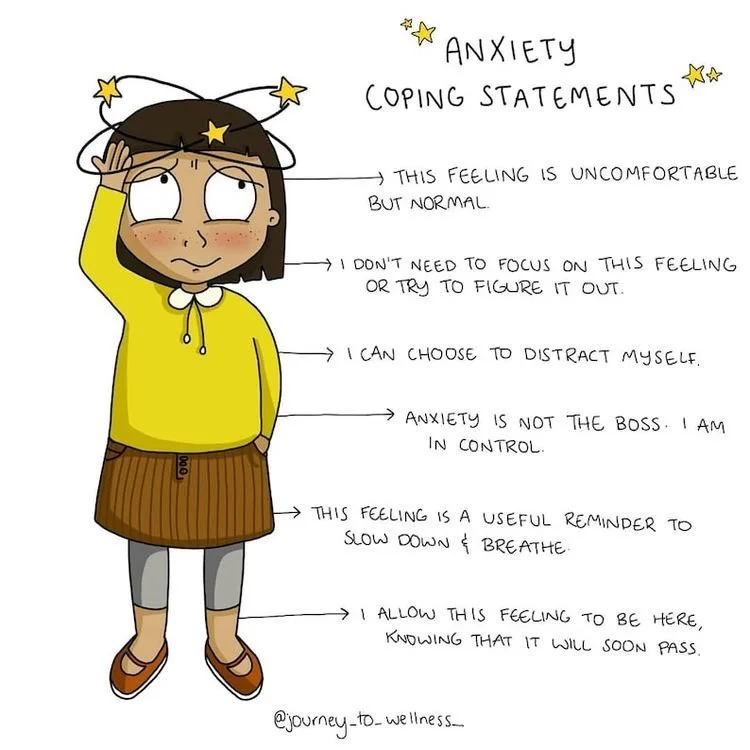 Anxiety Coping Statements