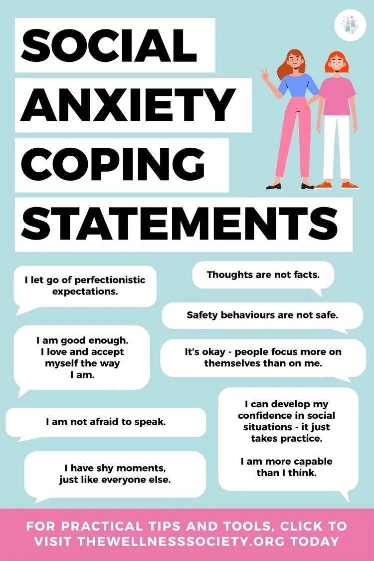 Social Anxiety Coping Statements