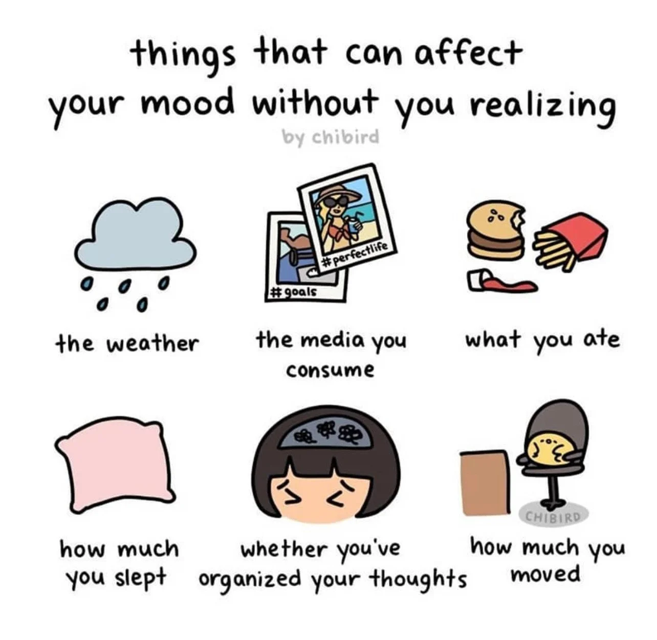 Things that can affect your mood without you realizing