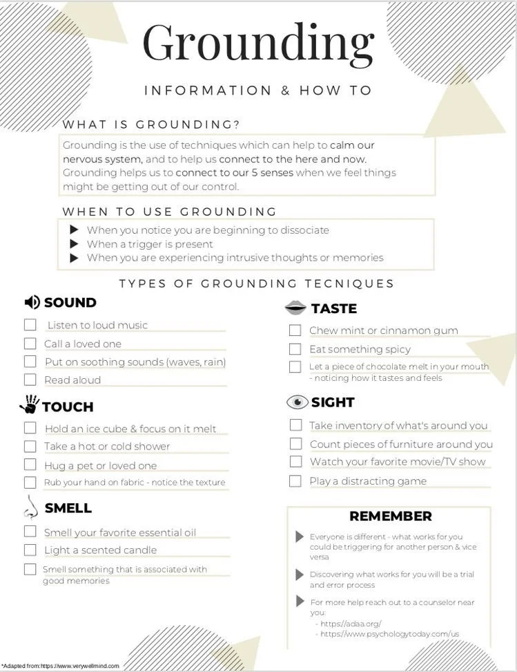 Grounding Information and How To