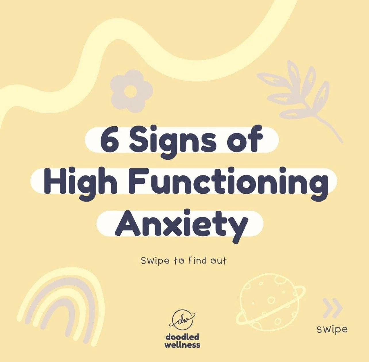 6 Signs of High Functioning Anxiety