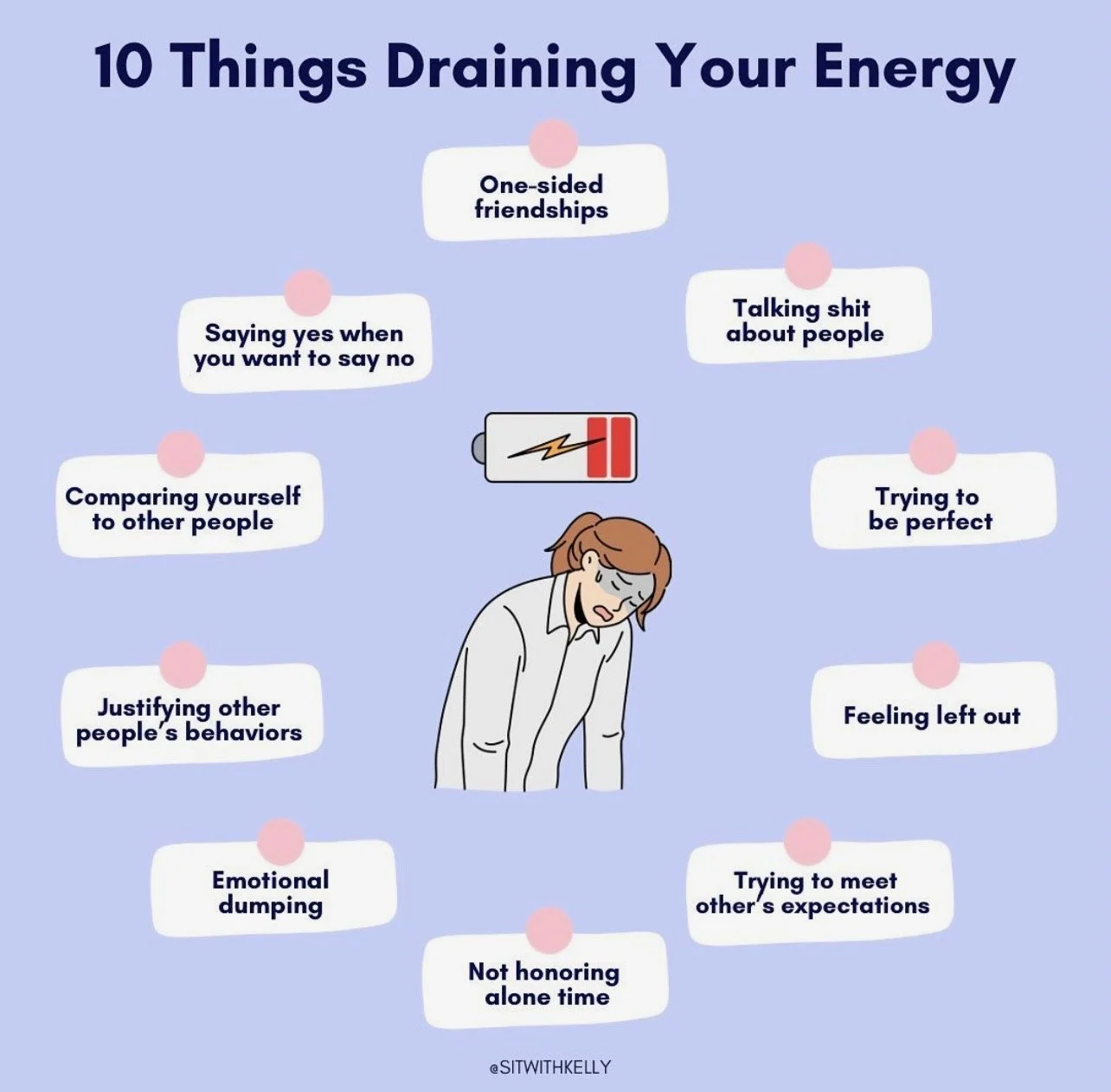 10 Things Draining Your Energy