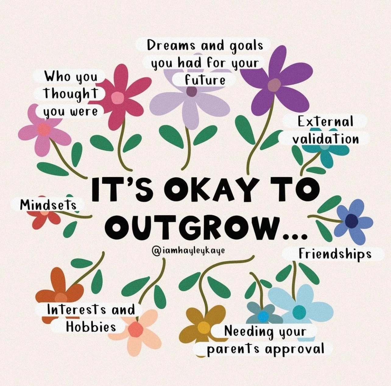 It's Ok To Outgrow...