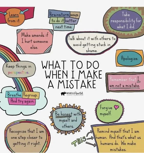 What To Do When I Make A Mistake