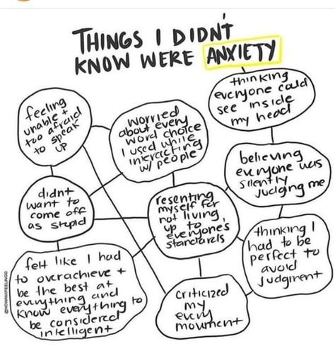Things I Didn't Know Were Anxiety