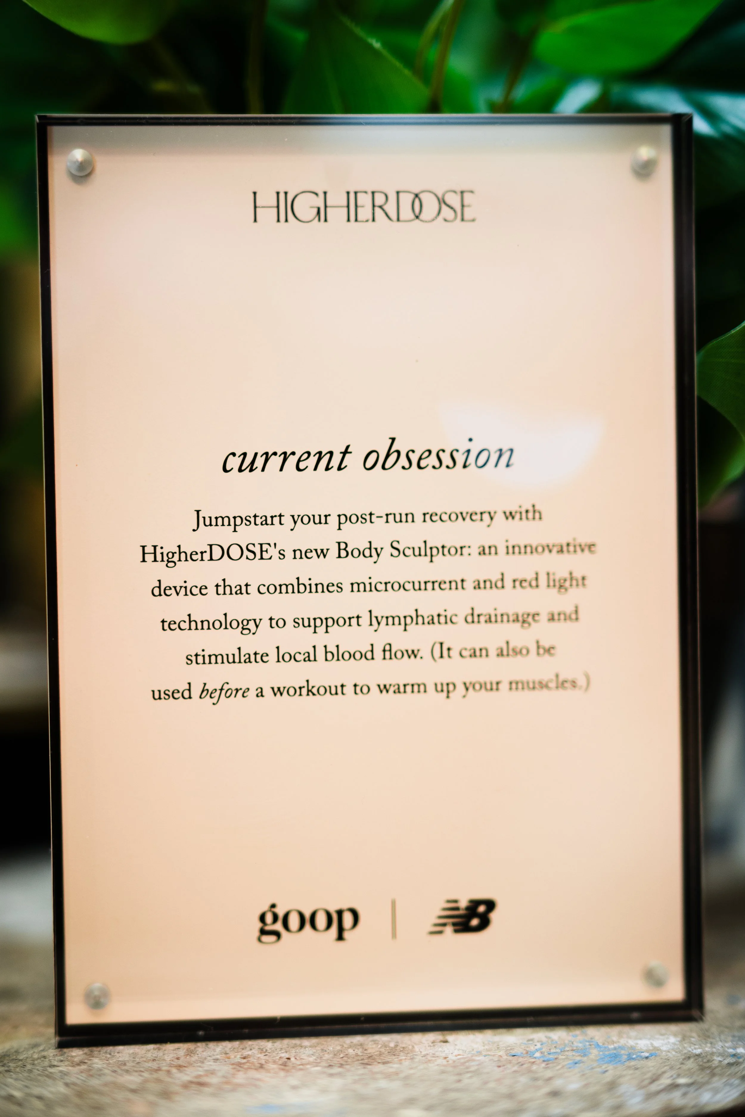 Goop X New Balance Run Club 