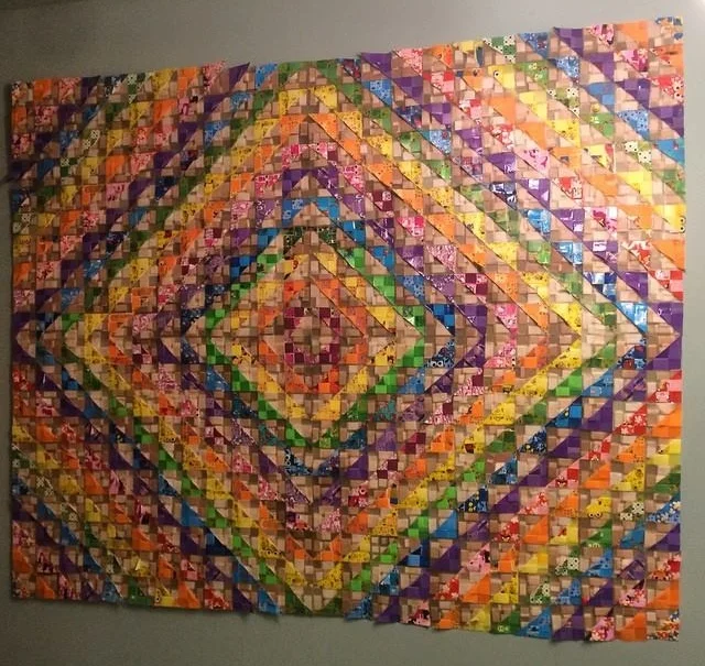60 in x 48 in, 2015, band-aids
