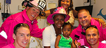 Hanging out with Pink Heals Crew