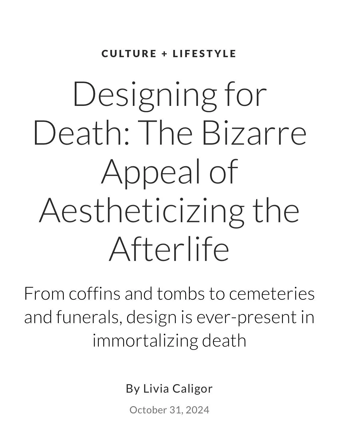 Thank you @archdigest for the feature of 5000&rsquo;s SS 25 Mabuhay Gardens