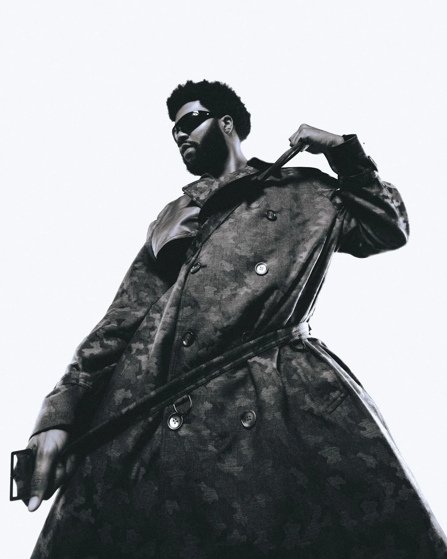 @thegr8khalid wearing 5000 Camo trench.

Photographer + Creative Director- Hope Glassel @hmgphoto Stylist- Kyrie Thompson @nokyap 
Photo Assistant- Izzy Jacobson @isabelllaa_photos 
Stylist Assistant- Shakeera McCants @globlackgirl