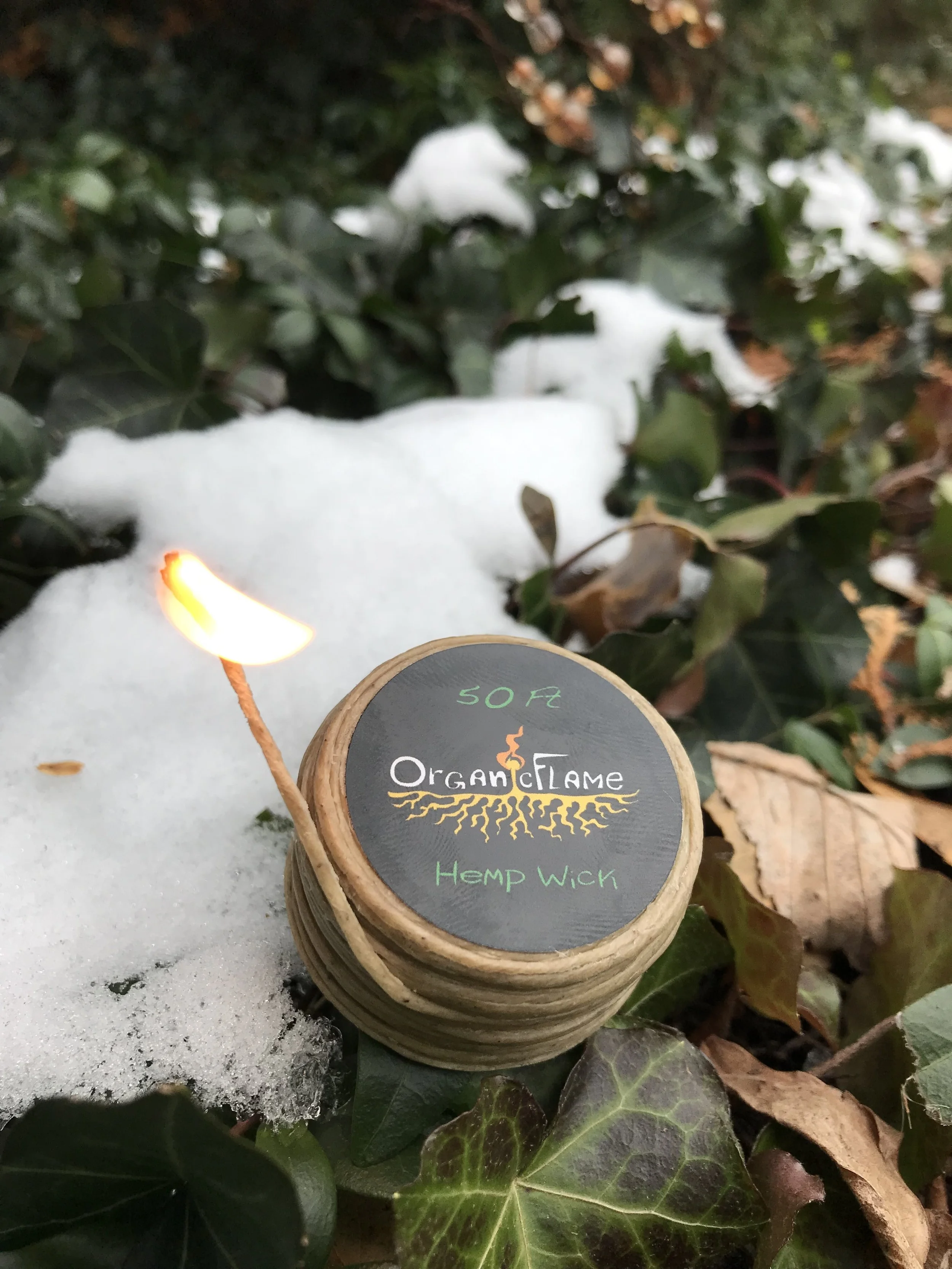 OrganicFlame How-To Use Hemp Wick (Code: SweetTatas)