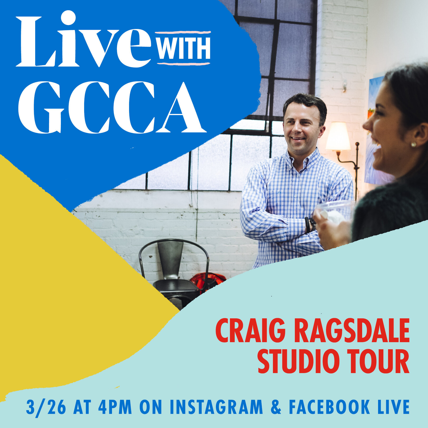 Join me LIVE for a studio tour!