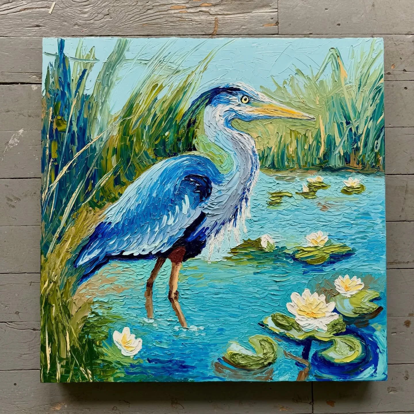 For 48 hours, this series belonged to subscribers first.
Now it&rsquo;s open.
The Lowcountry Series &mdash; original palette knife paintings on wood panel, rooted in the tidal marshes and working waterfronts of the Carolina coast. 
These pieces have 