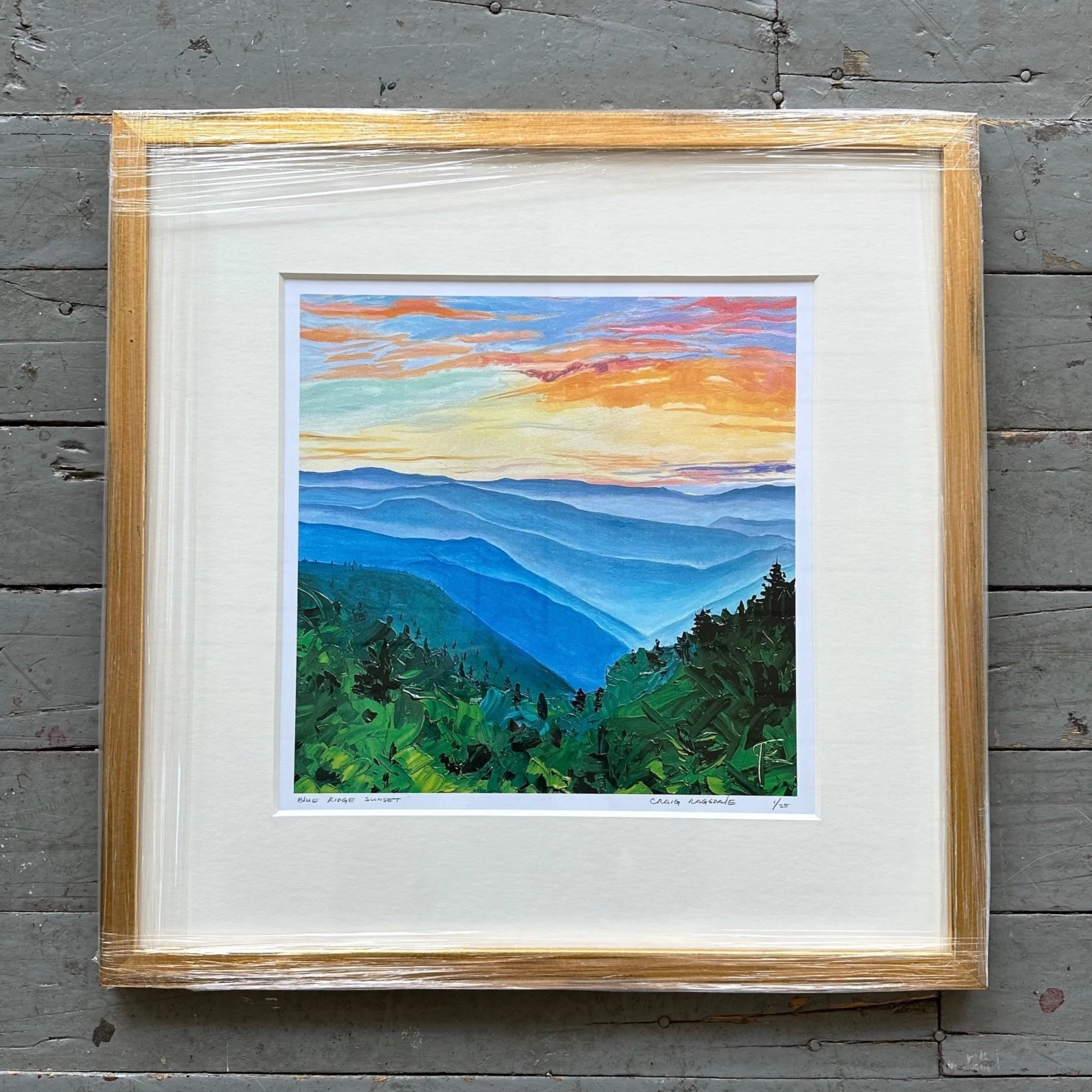 Blue Ridge Sunset