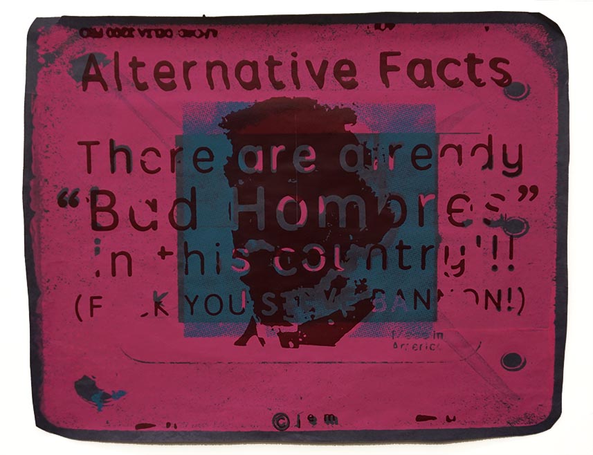 Alternative facts: Fuck You Steve Bannon!!!