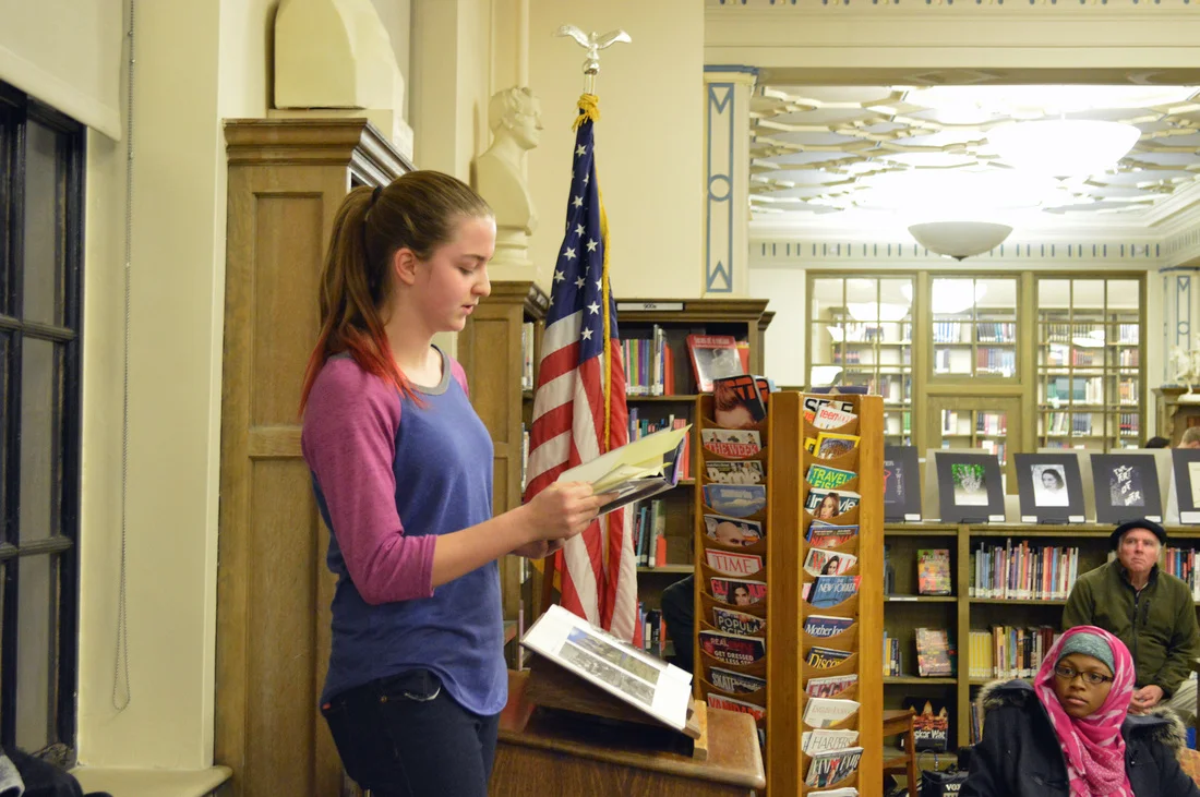 denver east high school girl reading.jpg