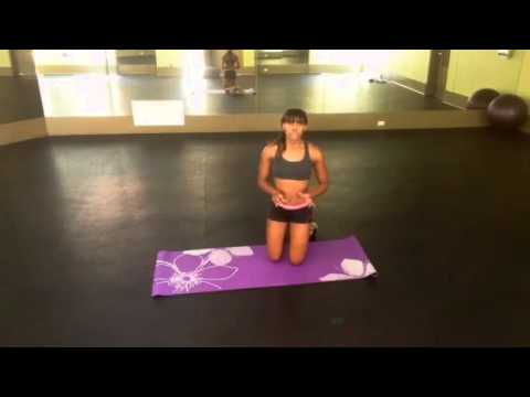 Workout video 3- abs for people with back pain