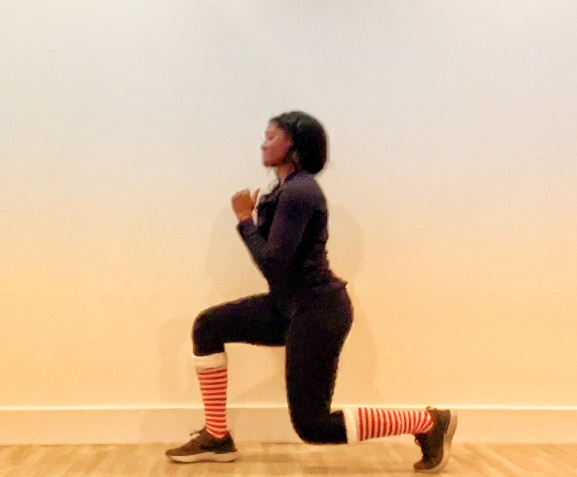 Lunges (alternating legs)