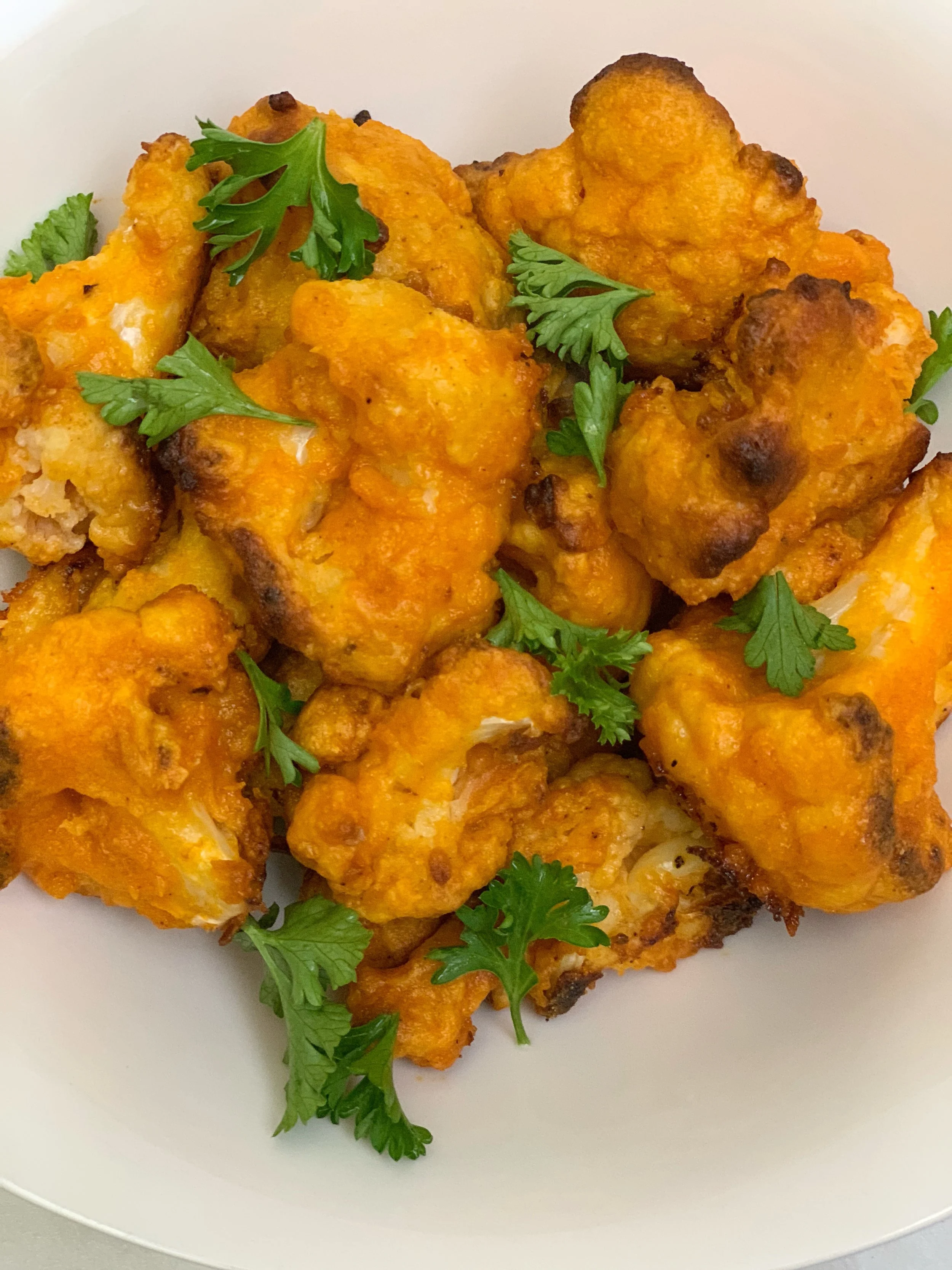 Super Bowl Challenge: Buffalo Cauliflower Wings