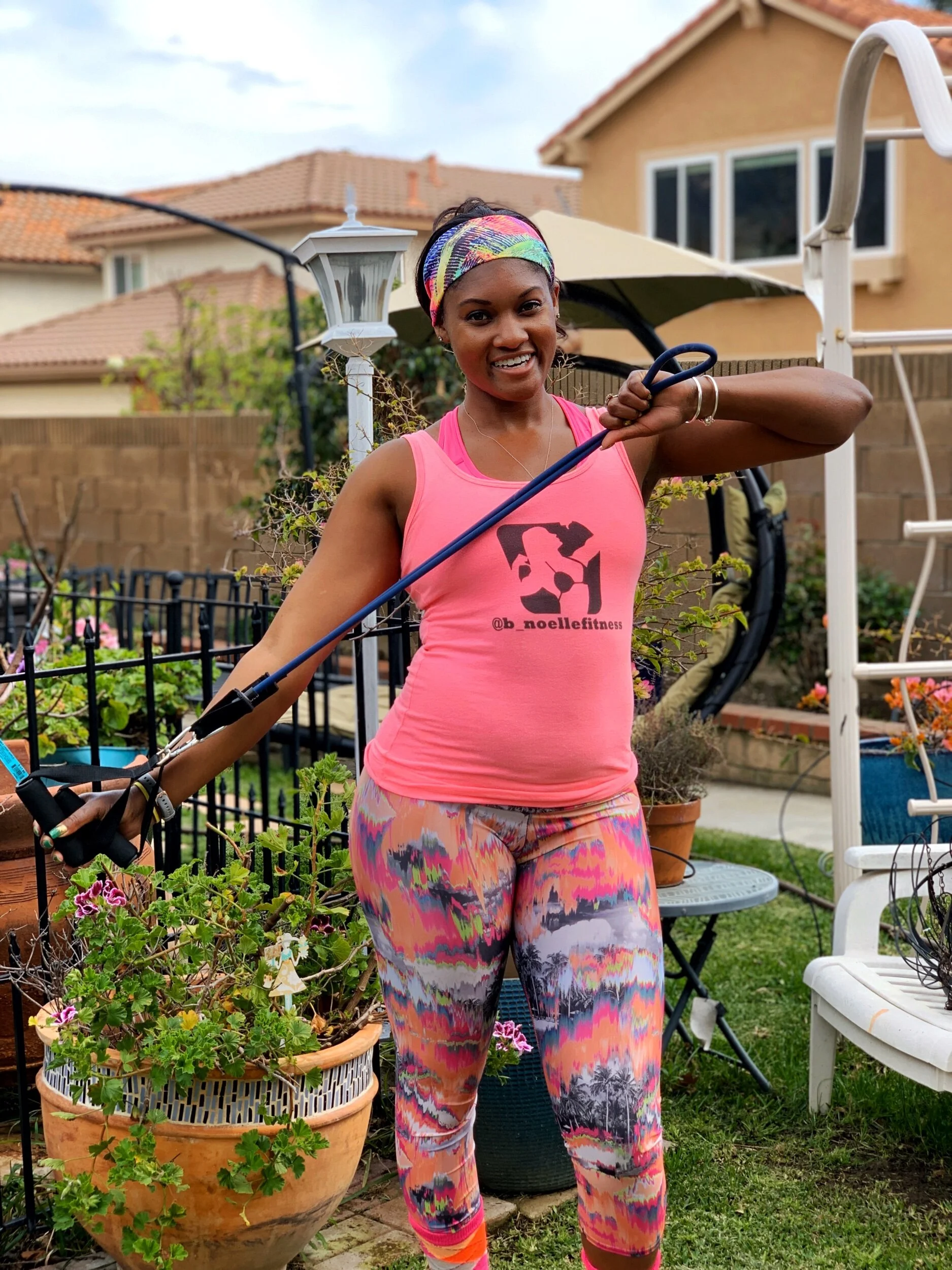 At Home Resistance Band Workout