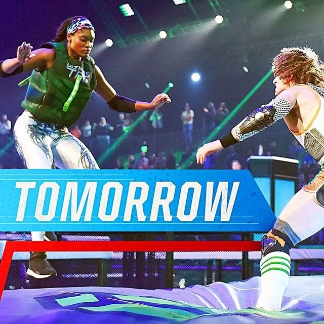 Is anyone else getting serious Matrix vibes from this photo? Ya...I learned to fly for this competition @ultimatetagfox 😎.⁣
⁣
I&rsquo;ll be going LIVE right after the show tomorrow to talk about my experience and for Q&amp;A. Ask your questions in m