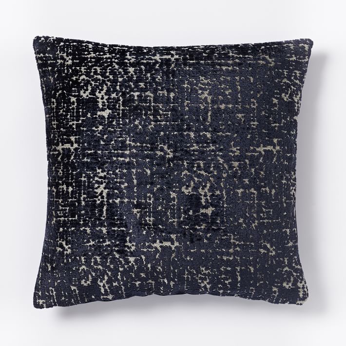 Nightshade Jacquard Velvet Allover Textured Pillow Cover