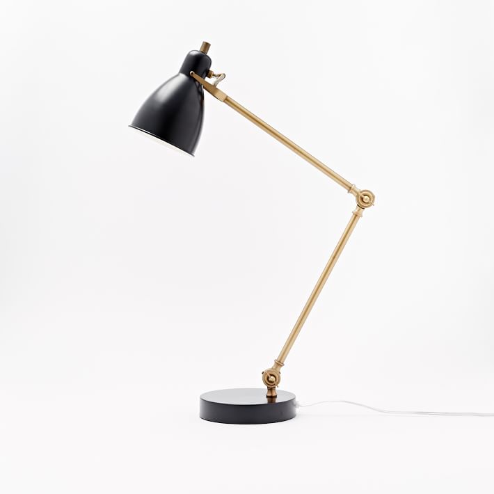 Black/Brass Industrial Task + USB